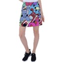 Graffiti Monster Street Theme Tennis Skirt View1