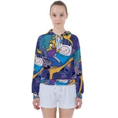 Adventure Time Finn  Jake Marceline Women s Tie Up Sweat by Bedest