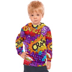 Crash Bang Adventure Time Art Boom Graffiti Kids  Hooded Pullover by Bedest