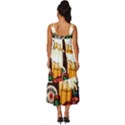 Graffiti Go Art Square Neckline Tiered Midi Dress View4