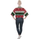 Ugly Sweater Merry Christmas  Mock Neck T-Shirt View2