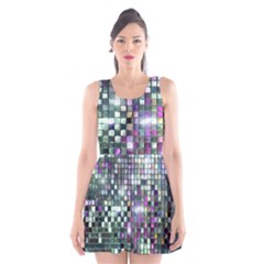 Disco Mosaic Magic Scoop Neck Skater Dress by essentialimage365