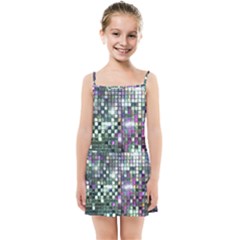 Disco Mosaic Magic Kids  Summer Sun Dress by essentialimage365