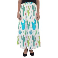 Space Patterns Flared Maxi Skirt by Hannah976