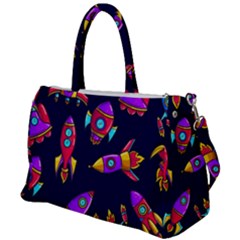 Space Patterns Duffel Travel Bag by Hannah976