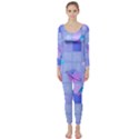 Seamless Pattern Pastel Galaxy Future Long Sleeve Catsuit View1