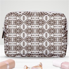 Brown Snake Skin Make Up Pouch (medium) by ConteMonfrey