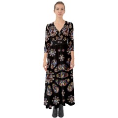 Photo Chartres Notre Dame Button Up Boho Maxi Dress by Bedest