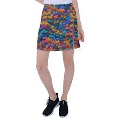 Color-for-a-line Tennis Skirt by aline