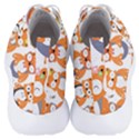 Cute Colorful Owl Cartoon Seamless Pattern Men s Lightweight High Top Sneakers View4