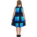 Blue Tardis Doctor Who Police Call Box Kids  Frill Swing Dress View4