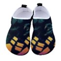 Godzilla Retrowave Kids  Sock-Style Water Shoes View1