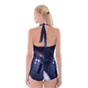 Tardis Doctor Who Planet Boyleg Halter Swimsuit  View2