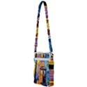 Tardis Doctor Who Paint Painting Multi Function Travel Bag View2