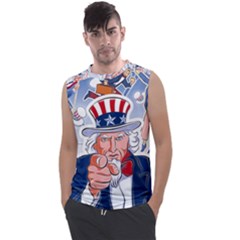 Independence Day United States Of America Men s Regular Tank Top by Ket1n9