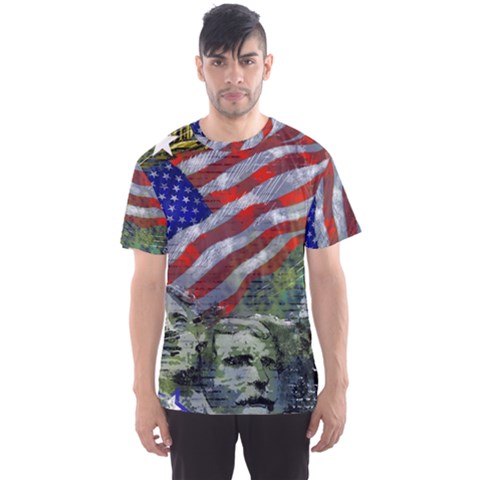 Usa United States Of America Images Independence Day Men s Sport Mesh T-shirt by Ket1n9