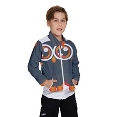 Owl Logo Kids  Windbreaker by Ket1n9