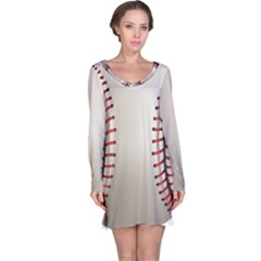 Baseball Long Sleeve Nightdress by Ket1n9