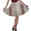 Baseball A-line Skater Skirt View1