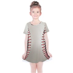 Baseball Kids  Simple Cotton Dress by Ket1n9