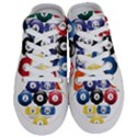 Racked Billiard Pool Balls Half Slippers View1