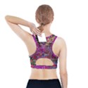 Technology Circuit Board Layout Pattern Sports Bra With Pocket View2