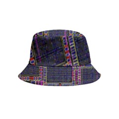 Cad Technology Circuit Board Layout Pattern Bucket Hat (kids) by Ket1n9