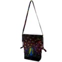 Beautiful Peacock Feather Folding Shoulder Bag View1