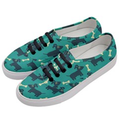 Happy Dogs Animals Pattern Women s Classic Low Top Sneakers by Ket1n9