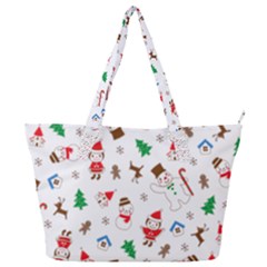 Christmas Full Print Shoulder Bag by saad11