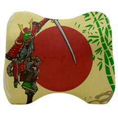 Meme Samurai Artwork Japaneses Velour Head Support Cushion by Cendanart