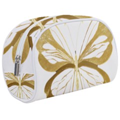 Simulated Gold Leaf Gilded Butterfly Make Up Case (medium) by essentialimage