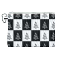 Christmas Tree Xmas Tree Canvas Cosmetic Bag (xl) by Ket1n9