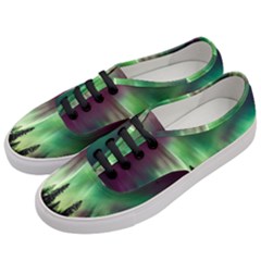 Aurora Borealis Northern Lights Women s Classic Low Top Sneakers by Ket1n9