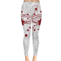 Christmas Star Snowflake Everyday Leggings  by Ket1n9