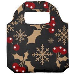 Dinosaur Colorful Funny Christmas Pattern Foldable Grocery Recycle Bag by Ket1n9