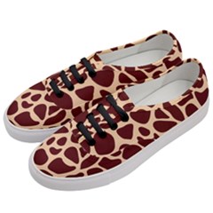 Animal Print Girraf Patterns Women s Classic Low Top Sneakers by Ket1n9