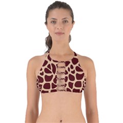 Animal Print Girraf Patterns Perfectly Cut Out Bikini Top by Ket1n9