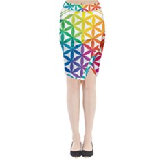 Heart Energy Medicine Midi Wrap Pencil Skirt by Ket1n9