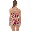 Rose Color Beautiful Flowers Mini Tank Bikini Set View2