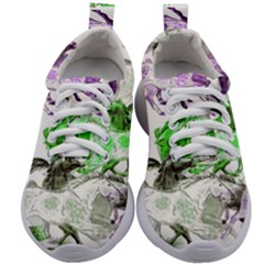 Horse Horses Animal World Green Kids Athletic Shoes by Ket1n9