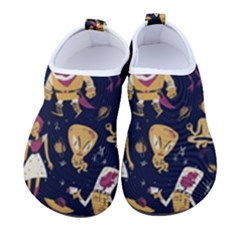 Alien Surface Pattern Kids  Sock-style Water Shoes by Ket1n9