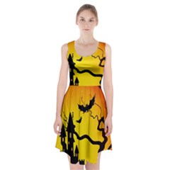 Halloween Night Terrors Racerback Midi Dress by Ket1n9