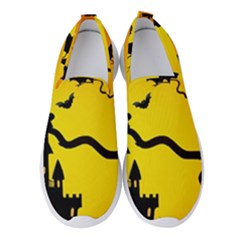 Halloween Night Terrors Women s Slip On Sneakers by Ket1n9