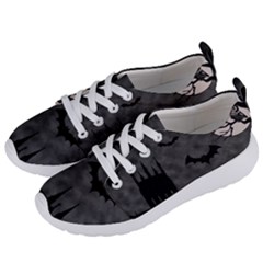 Halloween Background Halloween Scene Women s Lightweight Sports Shoes by Ket1n9