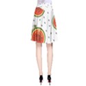 Seamless Background Pattern-with-watermelon Slices A-Line Skirt View2