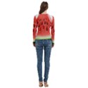 Seamless Background With Watermelon Slices Women s Cut Out Long Sleeve T-Shirt View4