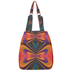 Casanova Abstract Art-colors Cool Druffix Flower Freaky Trippy Center Zip Backpack by Ket1n9