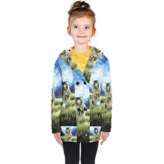 Astronaut Kids  Double Breasted Button Coat by Ket1n9