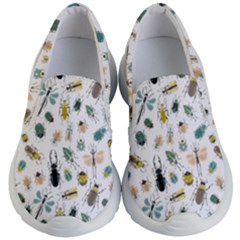 Insect Animal Pattern Kids Lightweight Slip Ons by Ket1n9